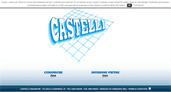 Desktop Screenshot of castelliceramiche.it